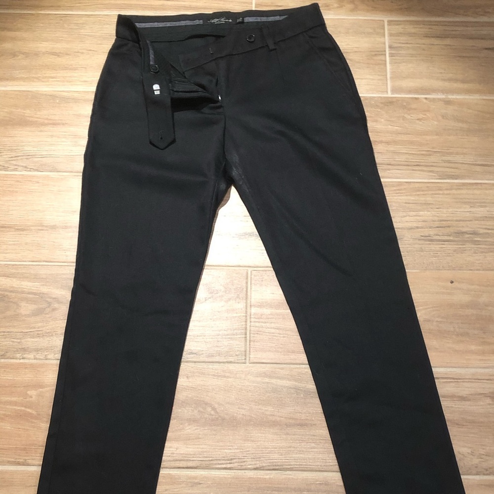 All Saints black straight leg pants US 4